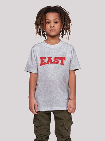 F4NT4STIC Shirt 'Disney High School Musical The Musical East High' in Grijs: voorkant