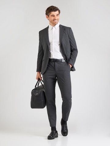 BOSS Regular Fit Hemd 'ROAN' in Beige