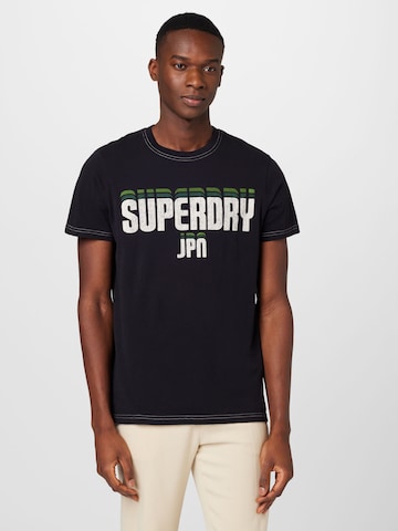 Superdry Paita värissä musta: edessä