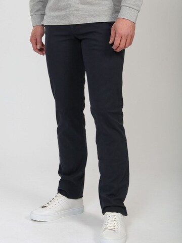 Suitable Slim fit Chino trousers 'Sartre' in Blue