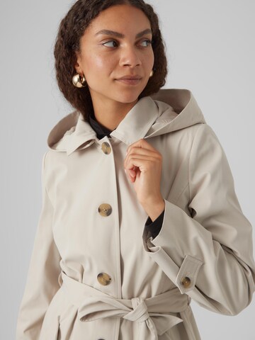 VERO MODA Between-Seasons Coat 'Chelsea' in Beige