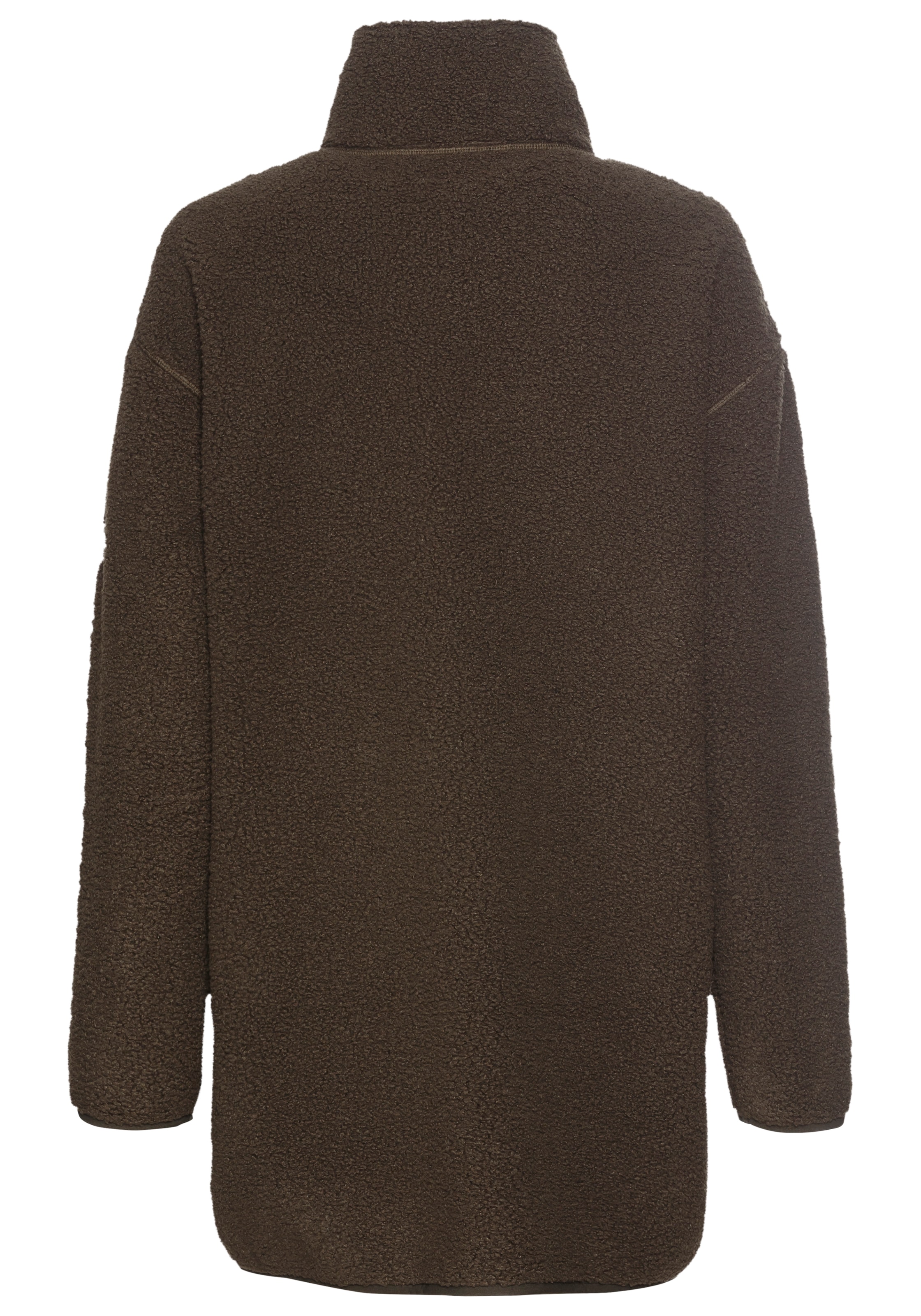 POLARINO Athletic Fleece Jacket in Green