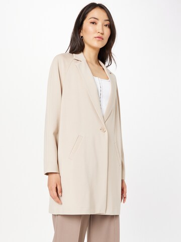 IMPERIAL Between-seasons coat in Beige: front