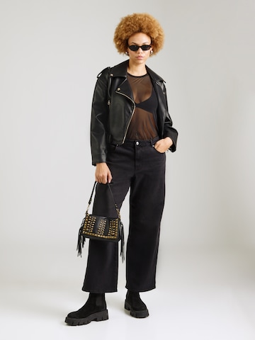 T-shirt 'NMJUDITH' Noisy May Curve en noir
