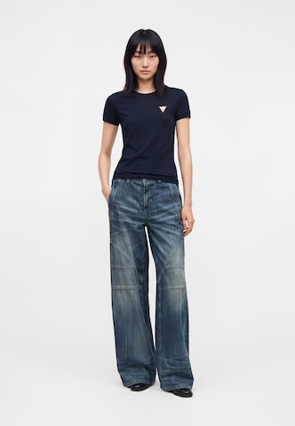 GUESS - Camiseta en azul