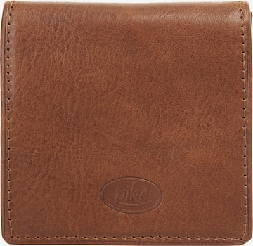 piké Wallet in Brown: front