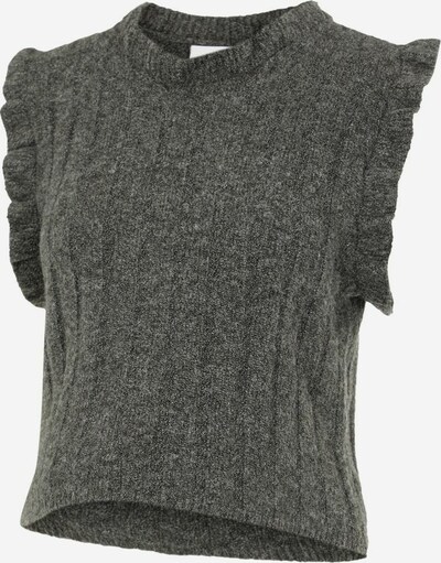 MAMALICIOUS Pull-over 'Savannah' en gris foncé, Vue avec produit