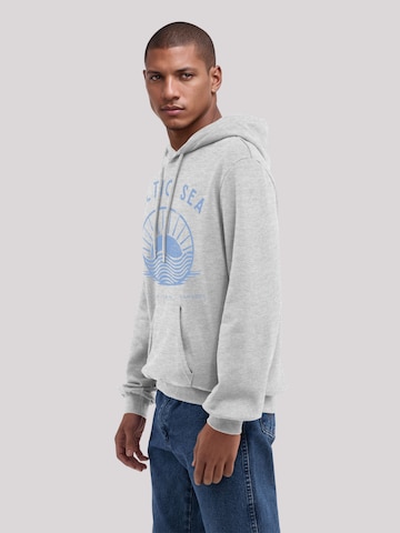 Sweat-shirt 'Baltic Sea Knut und Jan' F4NT4STIC en gris
