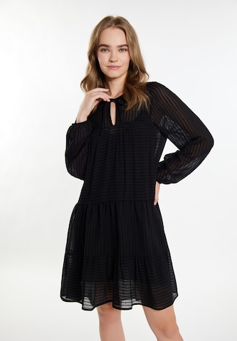 Robe IZIA en noir : devant