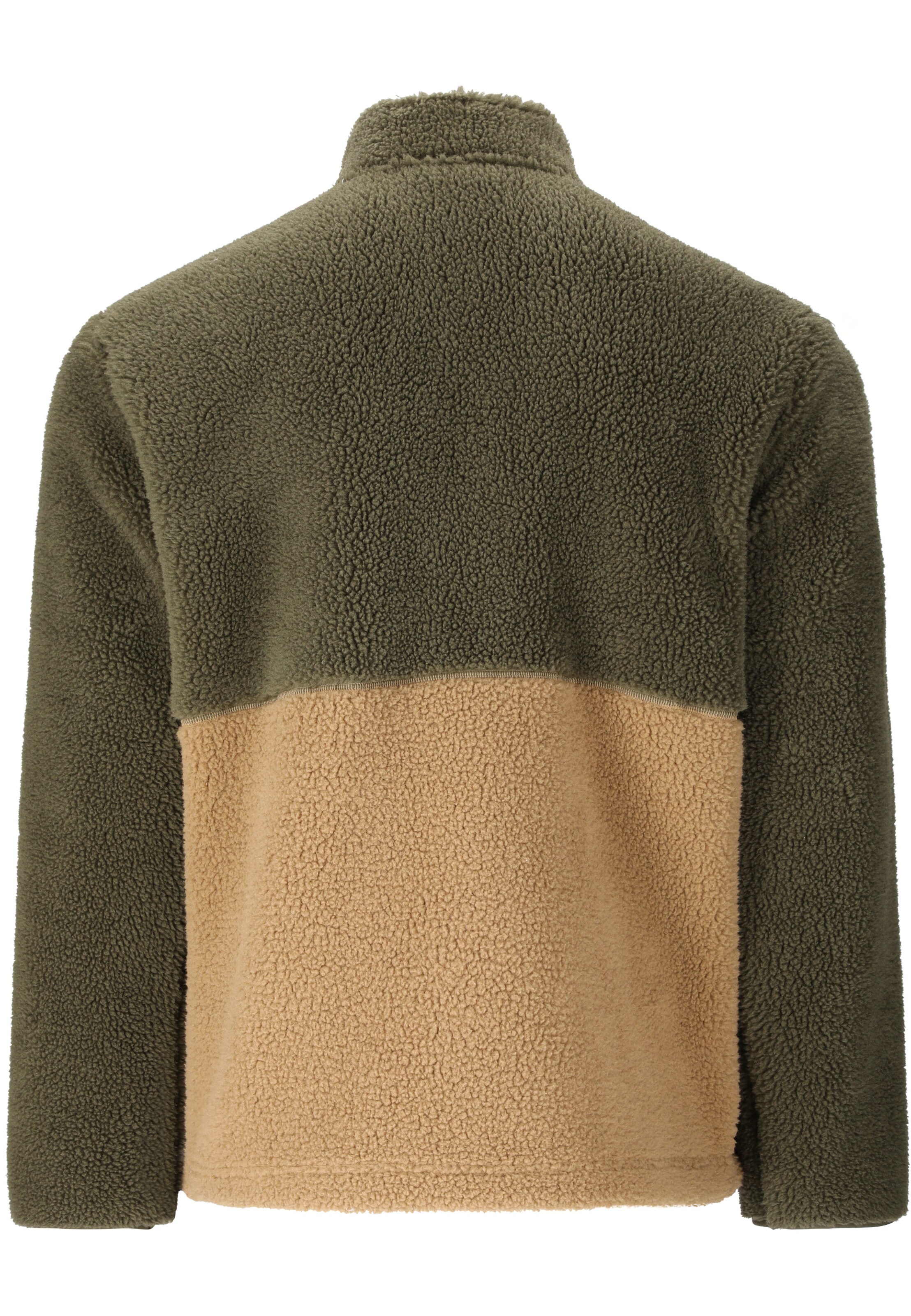 SLOPE Fleece jas 'Katau' in Groen