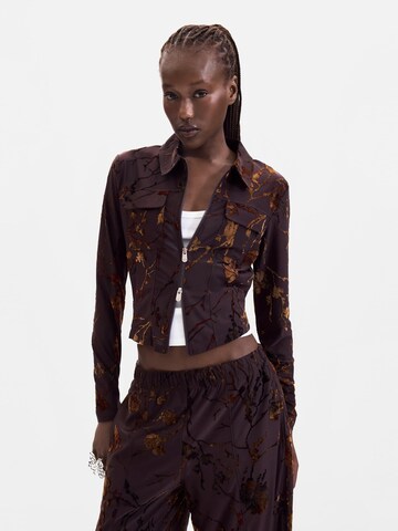 Desigual Loosefit Housut värissä punainen