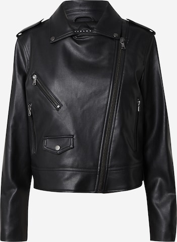 Sisley - Chaqueta de entretiempo en negro: frente