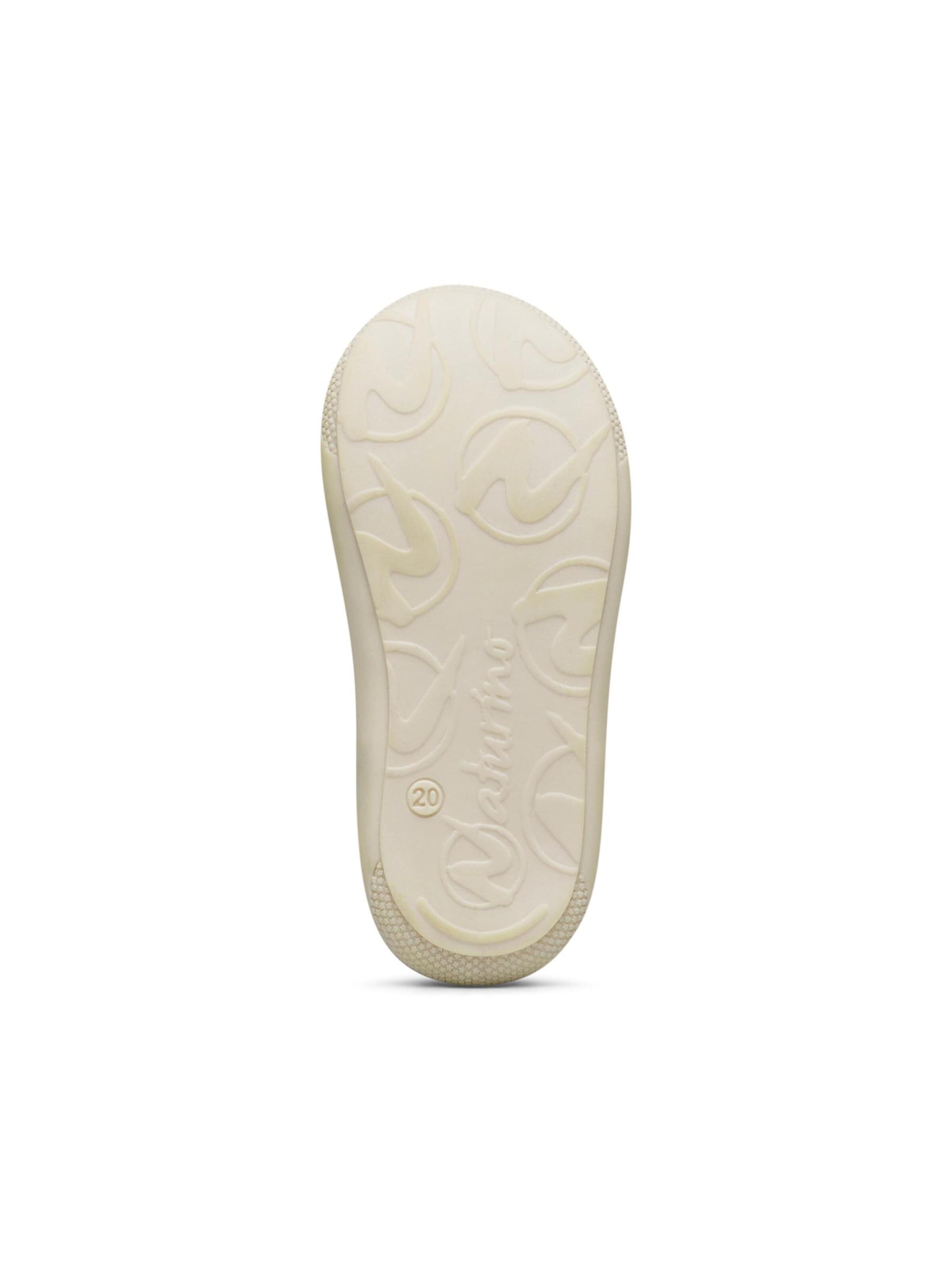 NATURINO Trainers 'COCOON EMBR.HEARTS' in Beige