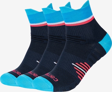camano Sports socks in Blue: front