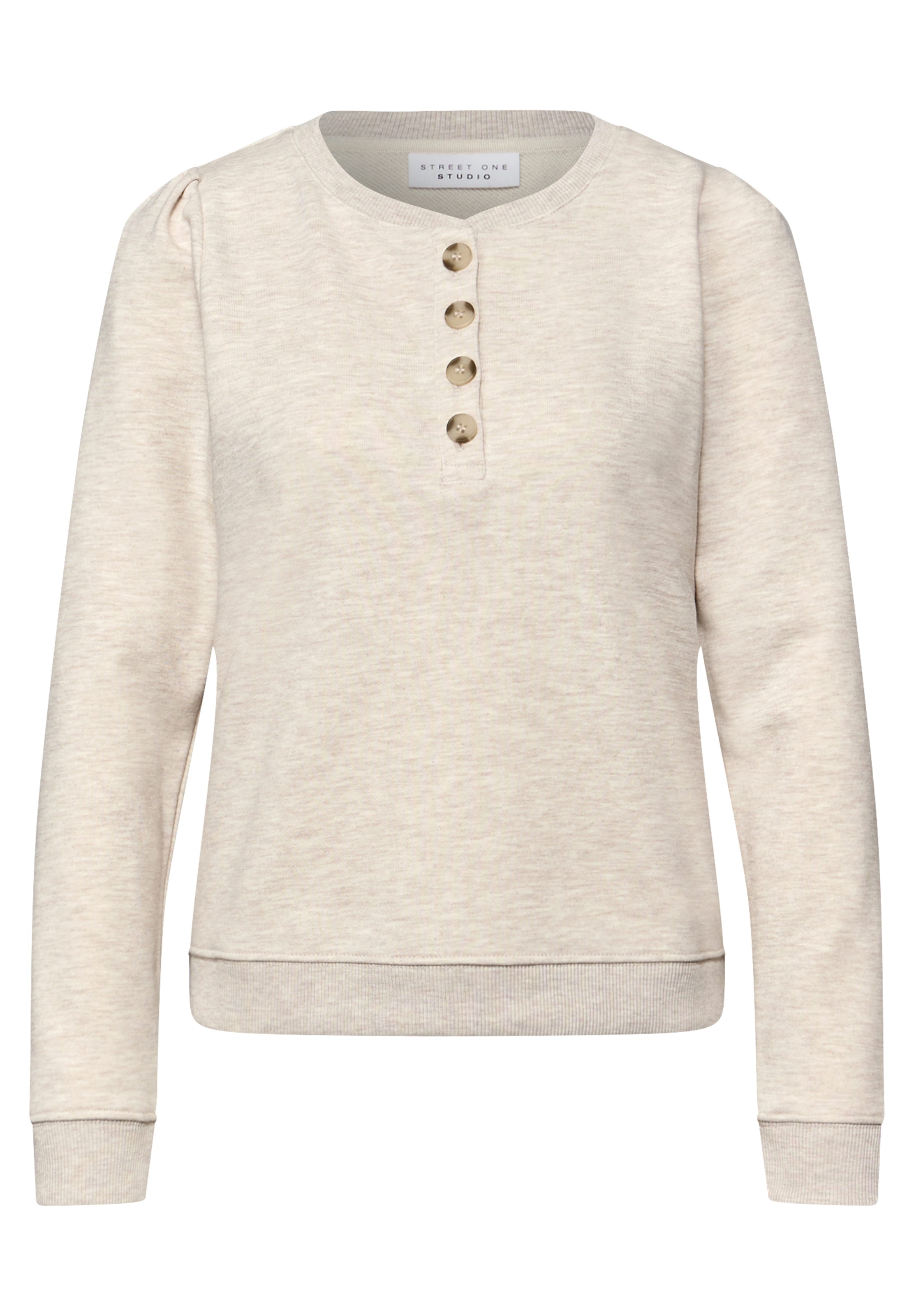 Street One Studio Shirt in Beige: front