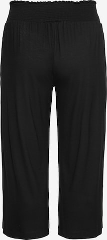 Wide Leg Pantalon SHEEGO en noir