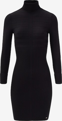 Morgan Knit dress in Black: front