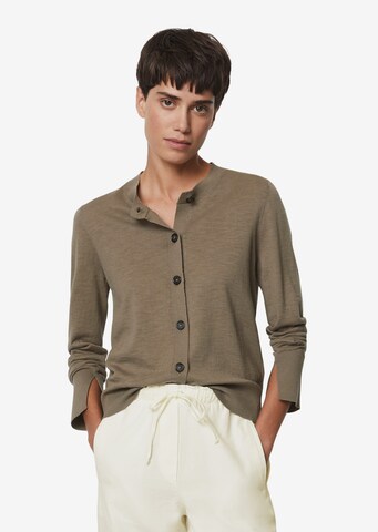 Marc O'Polo Knit cardigan in Brown: front