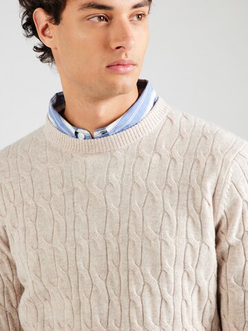Hackett London Sweter w kolorze biały