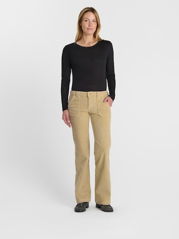 Le Temps Des Cerises Wide leg Broek 'AREVEL' in Beige