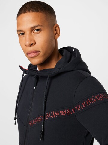 Alife and Kickin Zip-Up Hoodie 'JulianAK' in Black