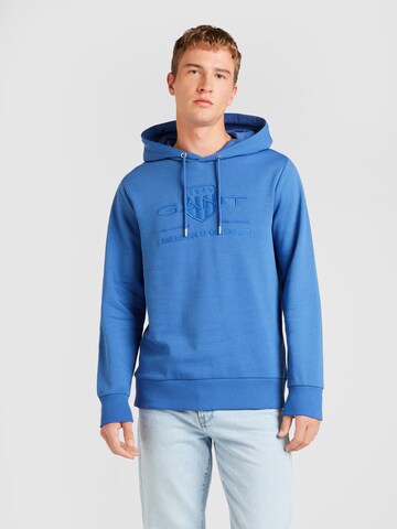 GANT Sweatshirt in Blauw: voorkant