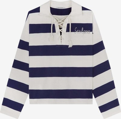 Scalpers Sweatshirt in navy / silber / weiß, Produktansicht