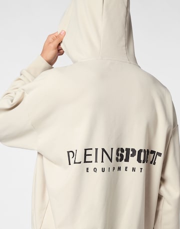 Plein Sport - Casaco em moletão 'Scratch' em bege