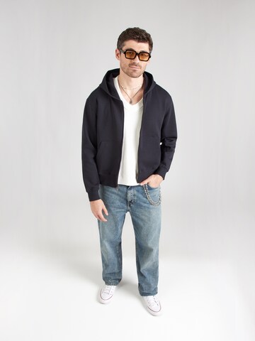 Veste de survêtement Abercrombie & Fitch en noir