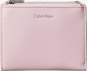 Calvin Klein Portemonnee in Roze: voorkant