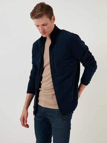 Buratti Fleece Jacket in Blue