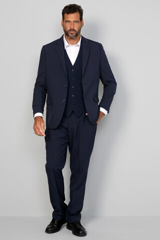 Men Plus Regular fit Suit Jacket in Blue