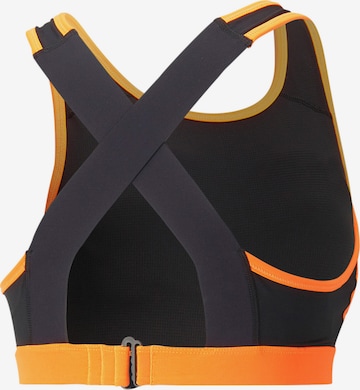 PUMA Bustier Sport bh in Zwart