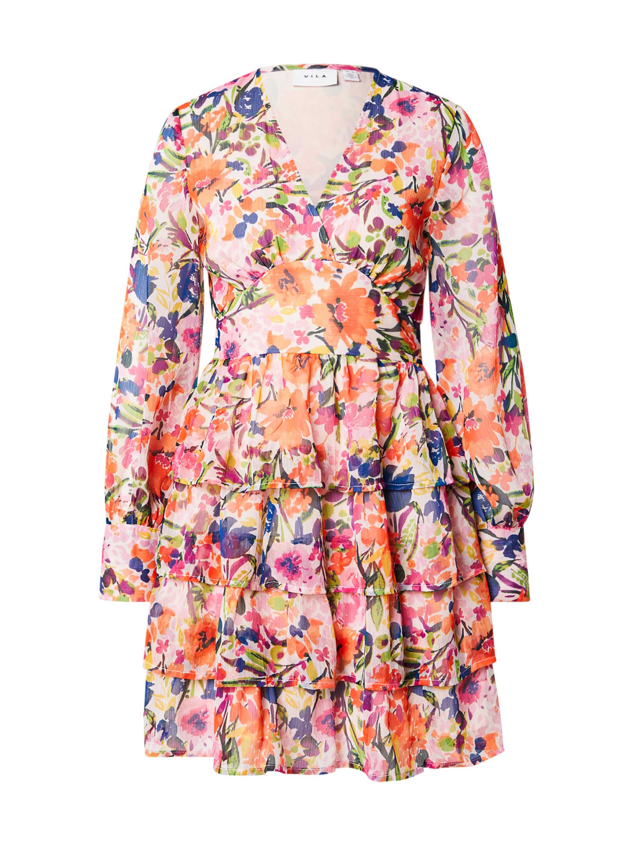 VILA Φόρεμα 'VIMICHA' σε ροζ: μπροστά