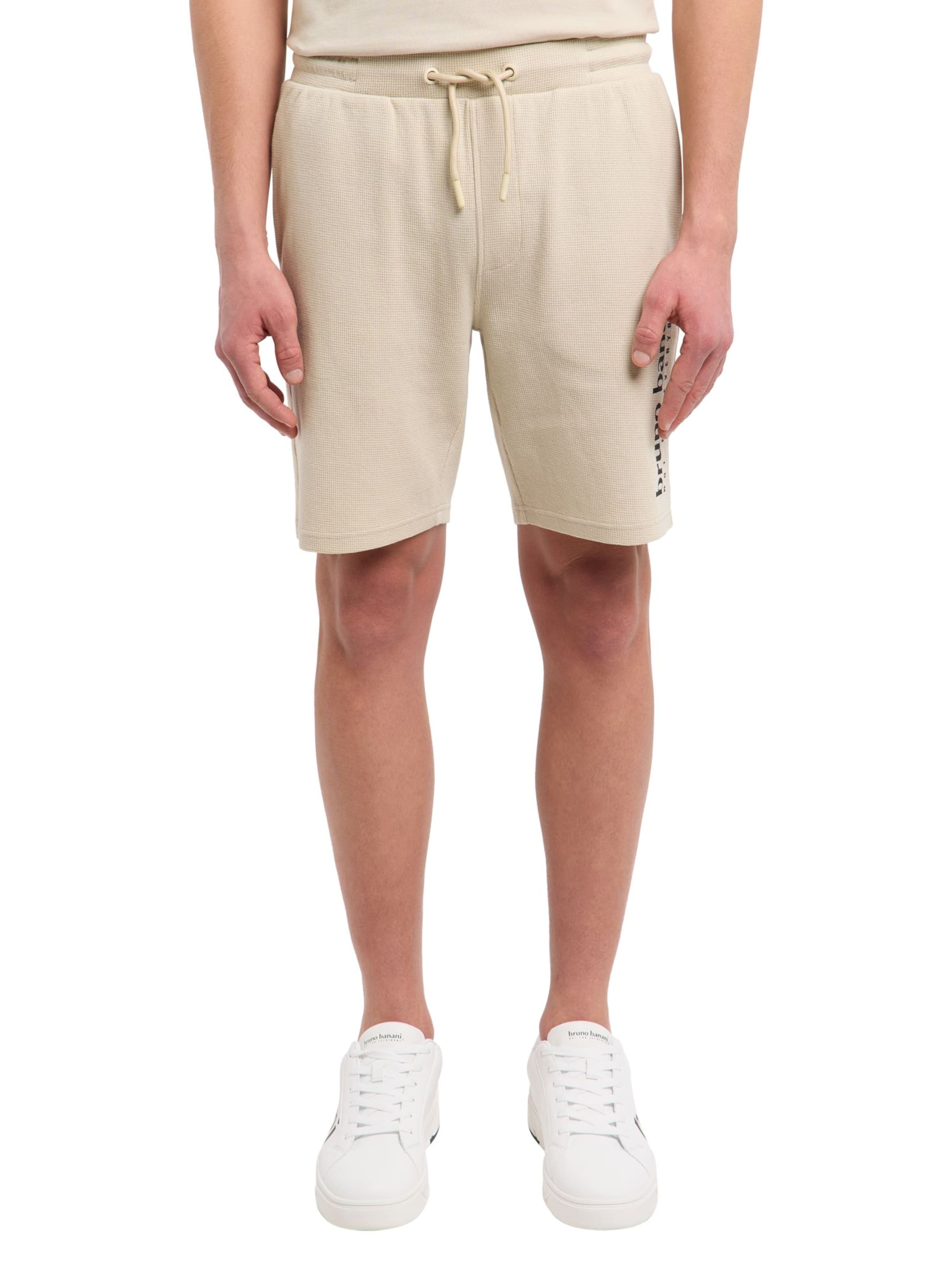 Regular Pantalon 'Gould' Bruno Banani en beige : devant