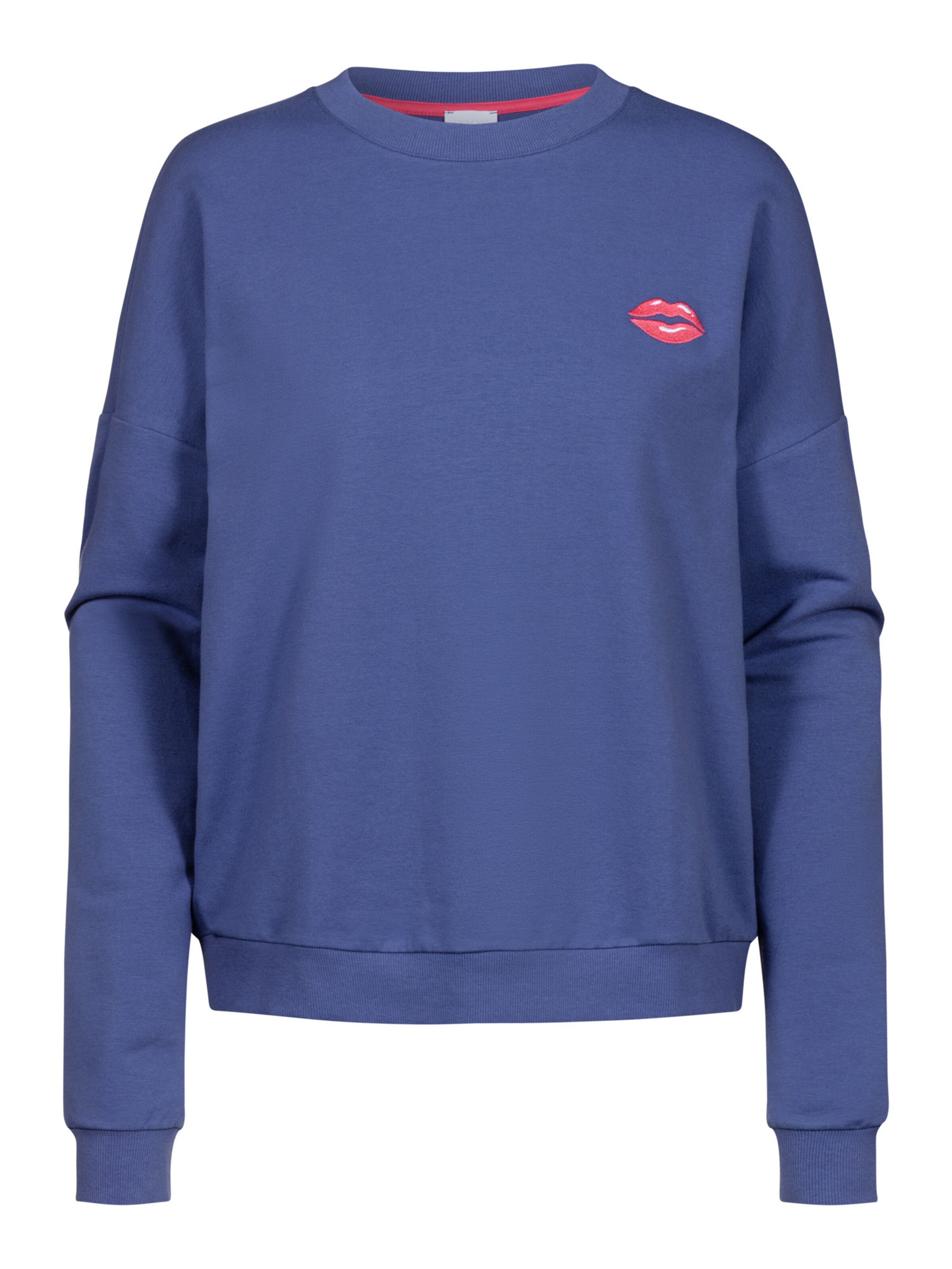 Sweat-shirt 'Cozy Nights' Mey en bleu : devant