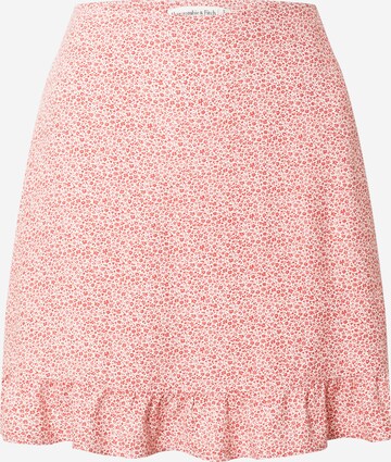 Abercrombie & Fitch Rok in Rood: voorkant