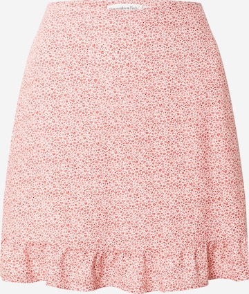 Abercrombie & Fitch Rok in Rood: voorkant