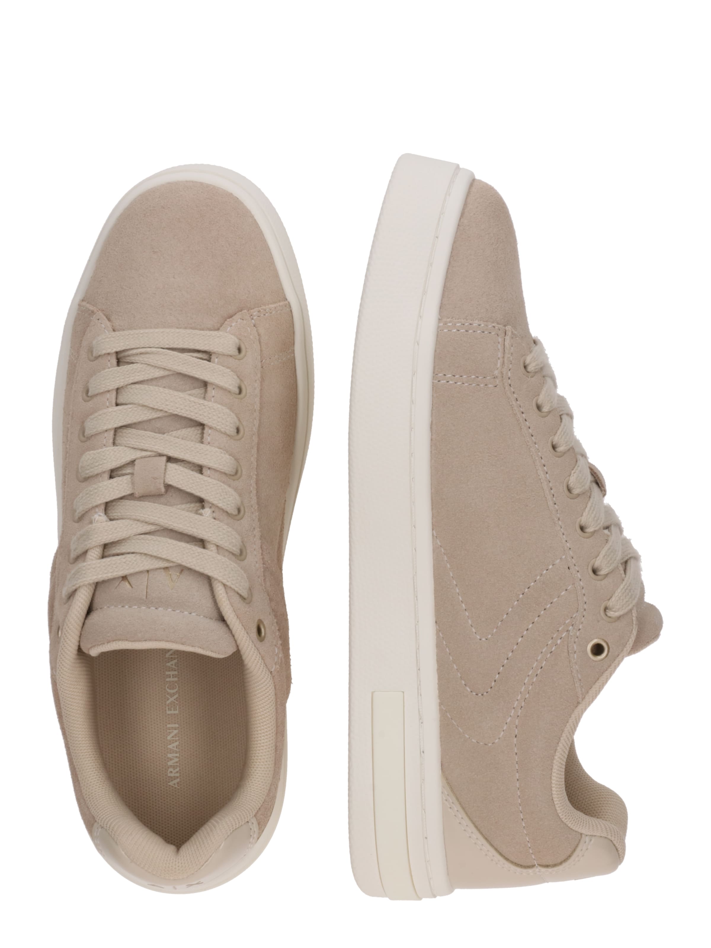 ARMANI EXCHANGE Trainers 'LONDON' in Beige