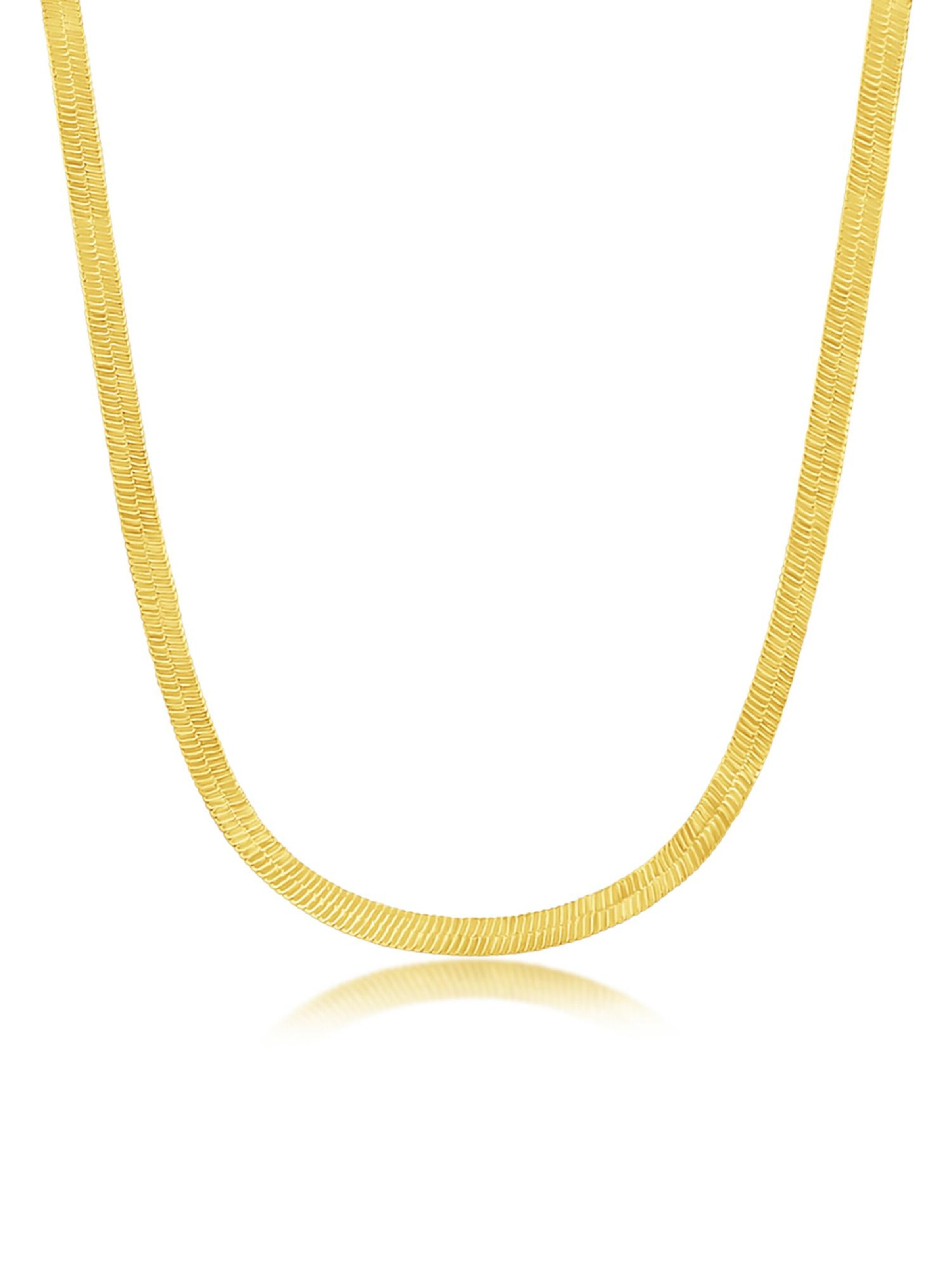 DANIEL CLIFFORD Kette 'Janine'‌‌ in Gold: Vorderseite