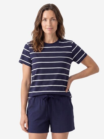 SCHIESSER Pajama 'Mix & Relax' in Blue