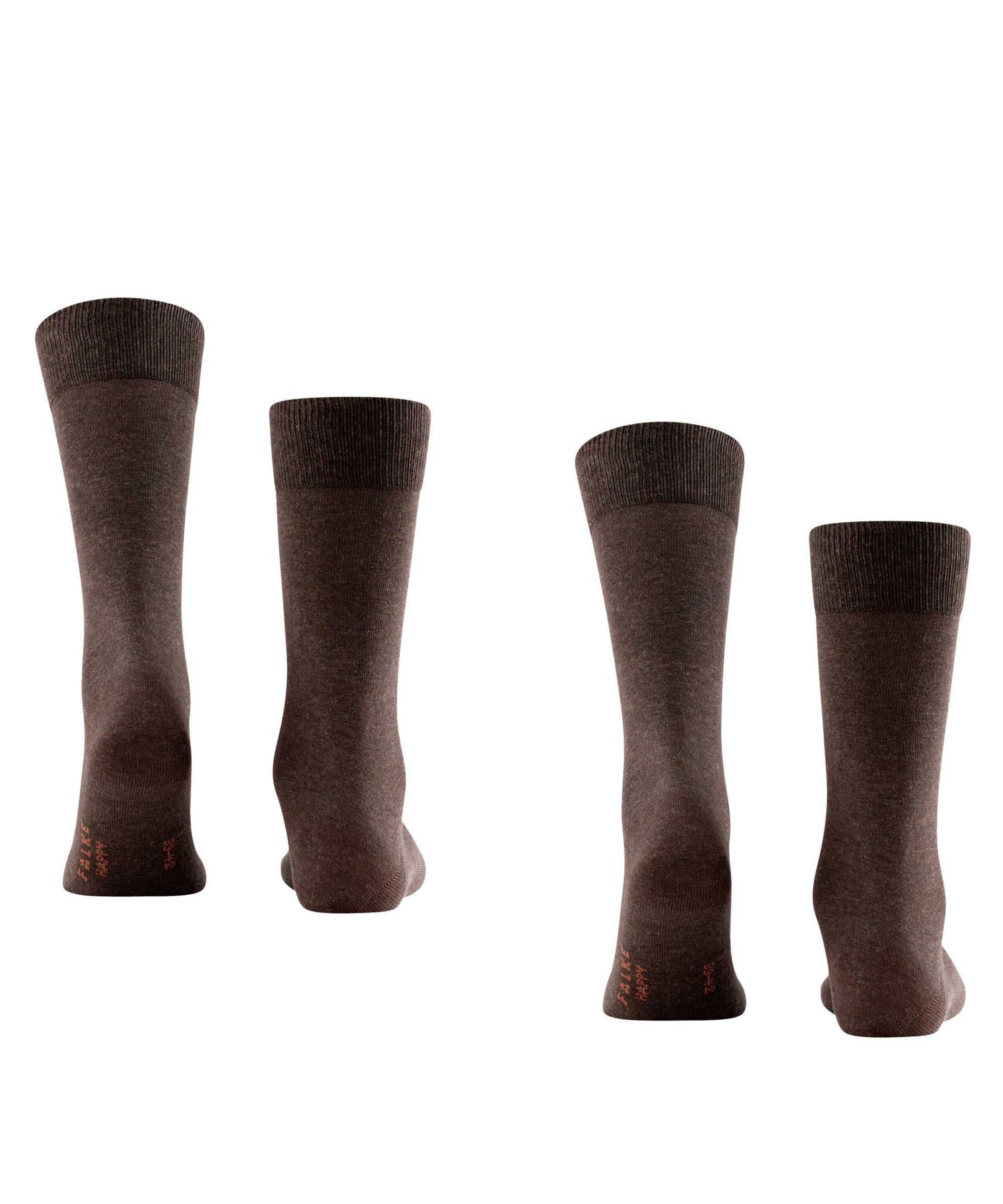 FALKE Носки 'Happy' в Коричневый