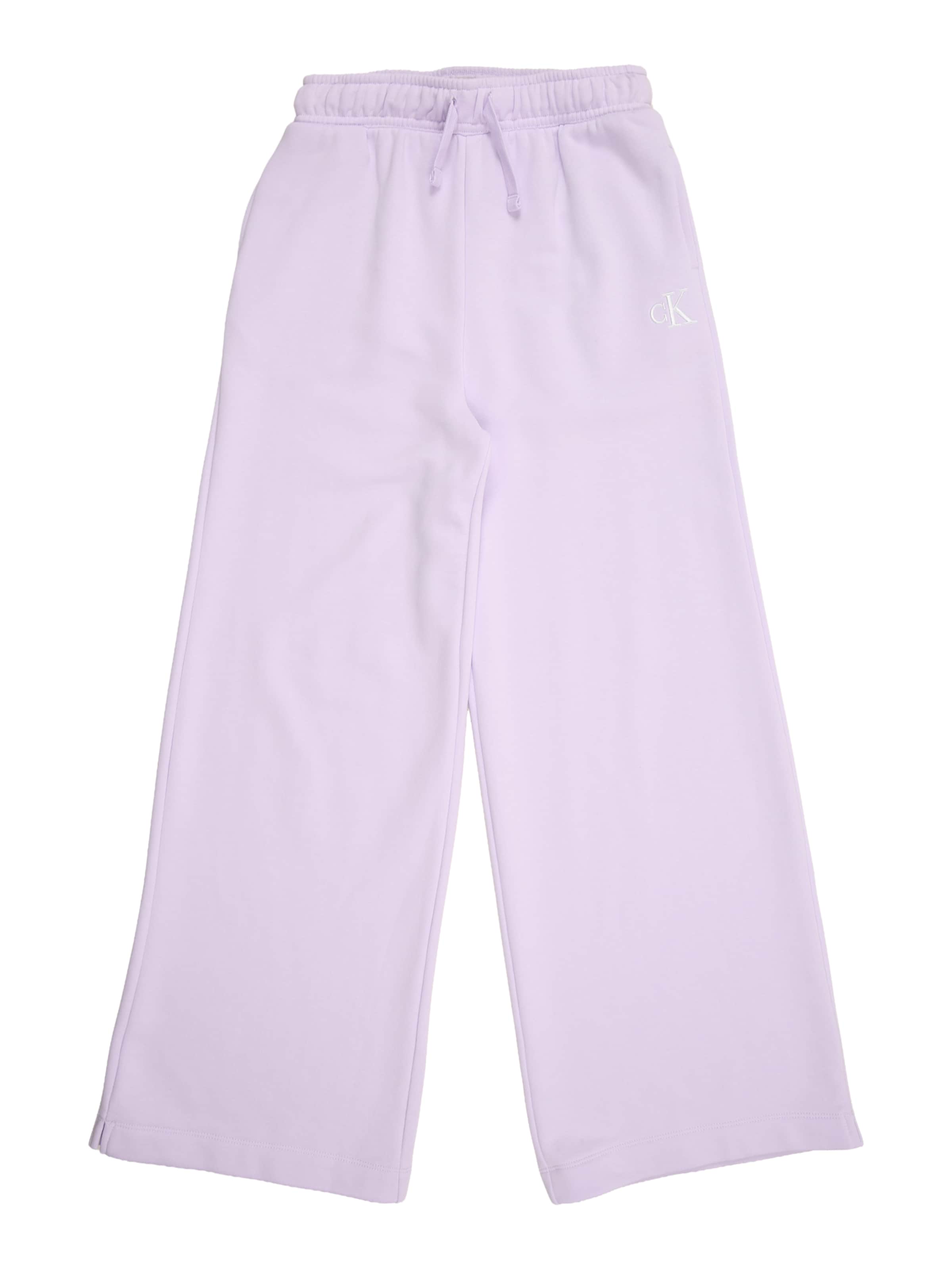 Calvin Klein Jeans Bő szár Nadrág - lila: elől