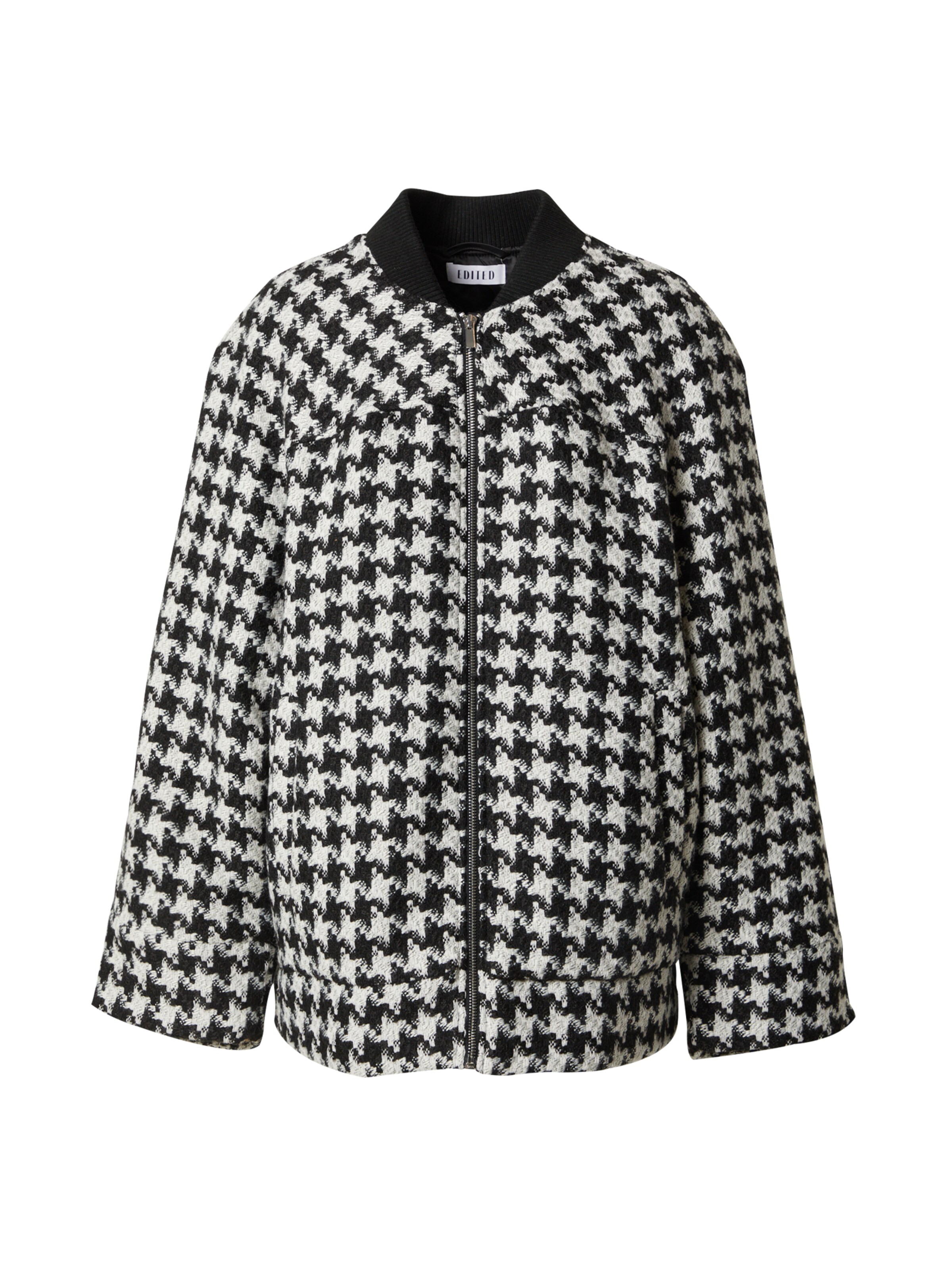 EDITED - Casaco meia-estação 'Brynn' em preto: frente