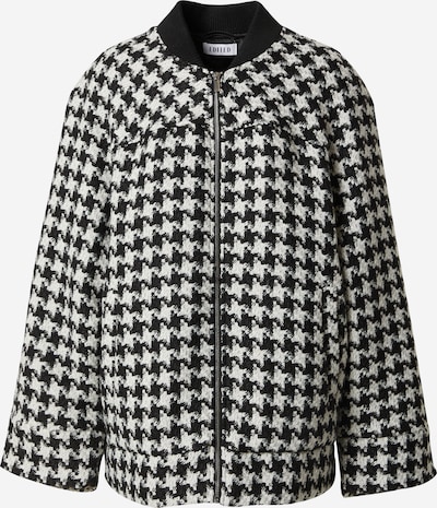 EDITED Prehodna jakna 'Brynn' | črna / bela barva, Prikaz izdelka