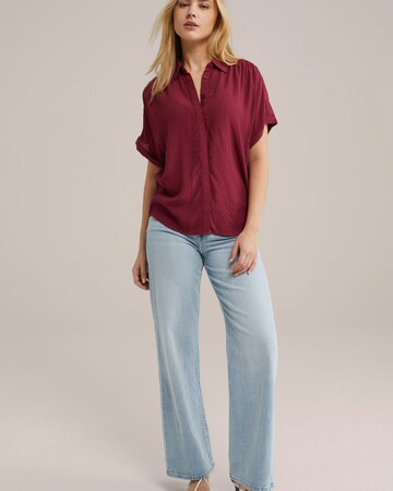 WE Fashion Blouse in Red