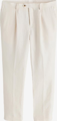 Pantalon à pince Next en beige : devant