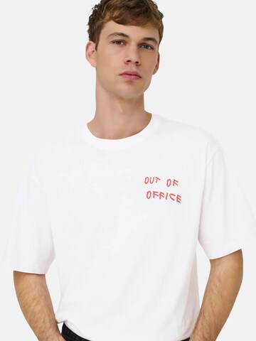 Only & Sons Shirt 'ONLY & SONS ONSALEX PASSA RLX SS TEE T-SHIRT'‌‌‌‌‌‌‌‌ in Weiß