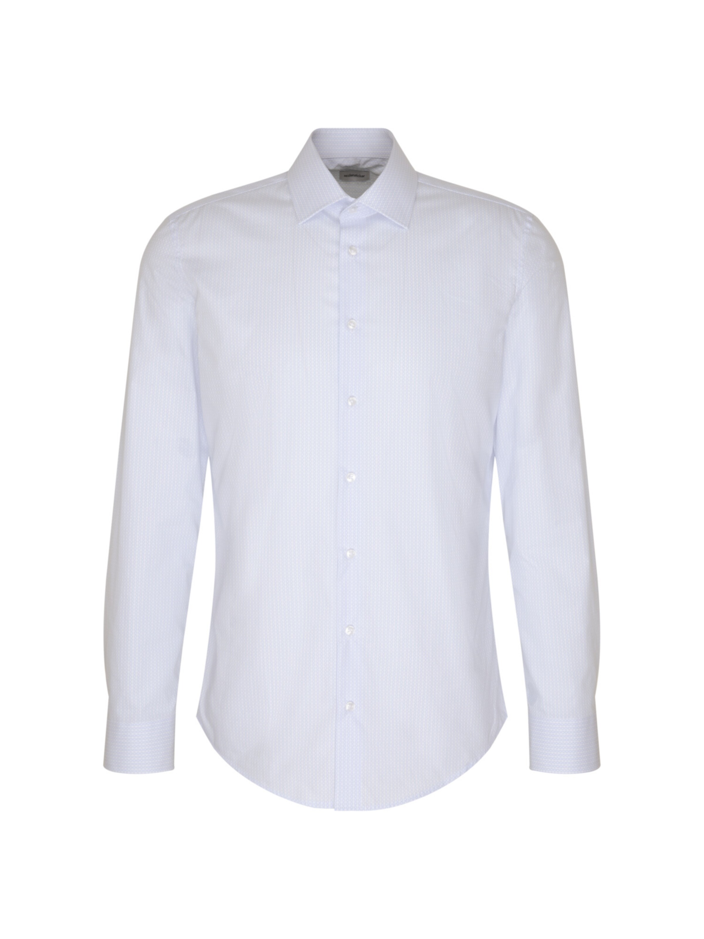 SEIDENSTICKER Slim fit Business shirt 'Smart Essentials' in Blue: front