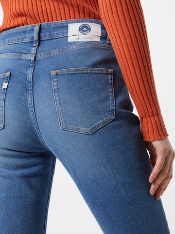 MUD Jeans - Skinny Vaquero 'Hazen' en azul